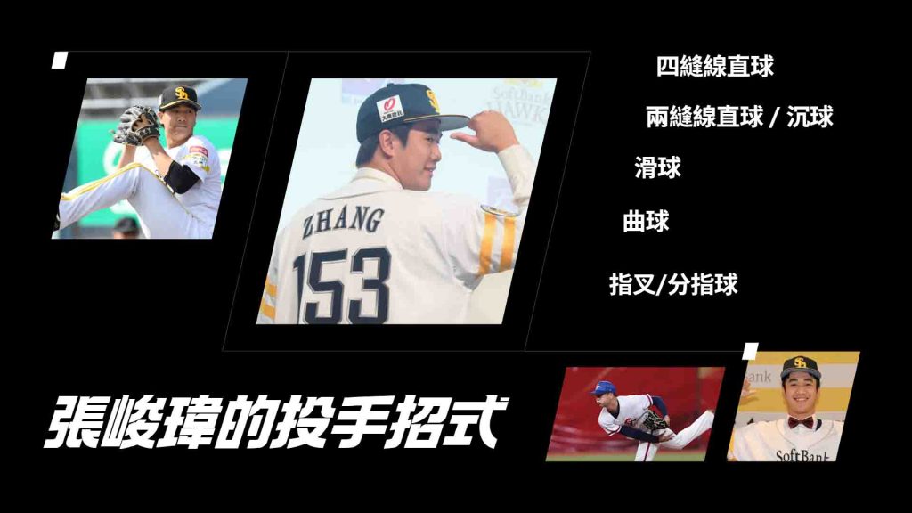 張峻瑋的投手招式